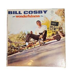 Bill Cosby Wonderfulness Vinyl Record Album LP 33 W 1634 Comedy 1966